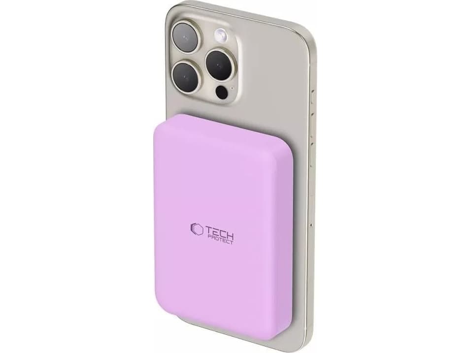 Powerbank Tech-Protect PB11 LifeMag 10000 mAh lila