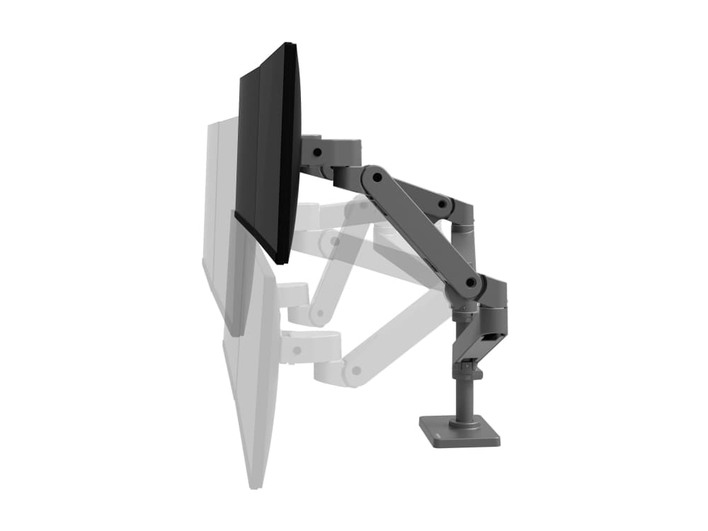 Ergotron LX-sarja 45-690-293, kiinnitin, 20 kg, 68,6 cm (27), 100 x 100 mm, korkeussäätö, tummanharmaa