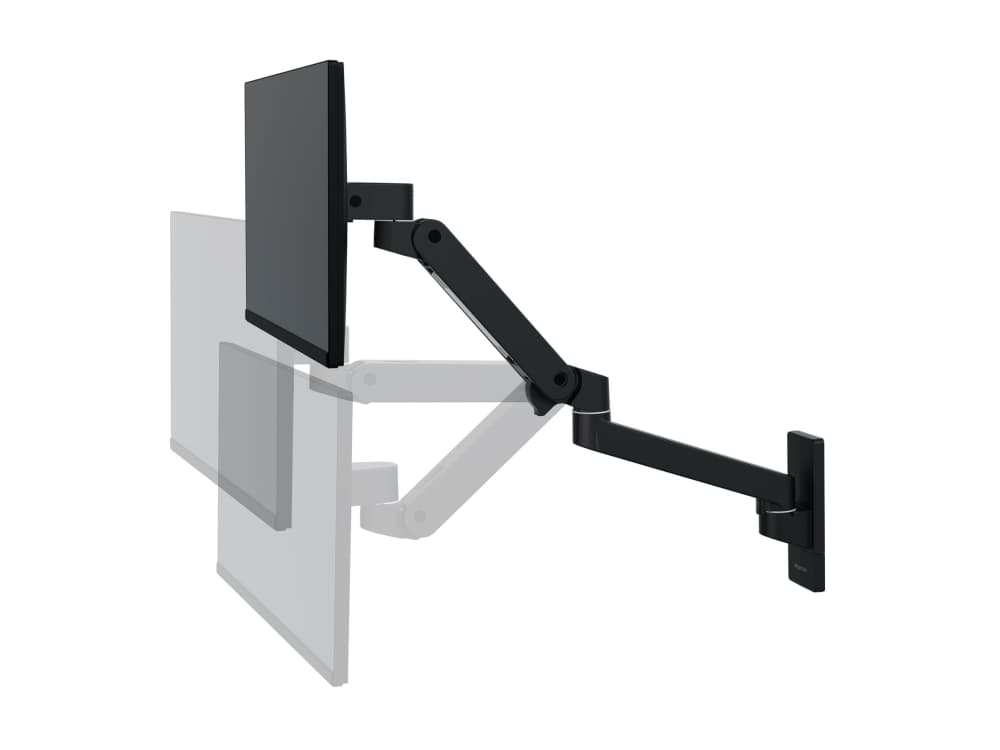 Ergotron LX Pro Series 45-683-292, 10 kg, 86,4 cm (34), 75 x 75 mm, 100 x 100 mm, Korkeudensäätö, musta