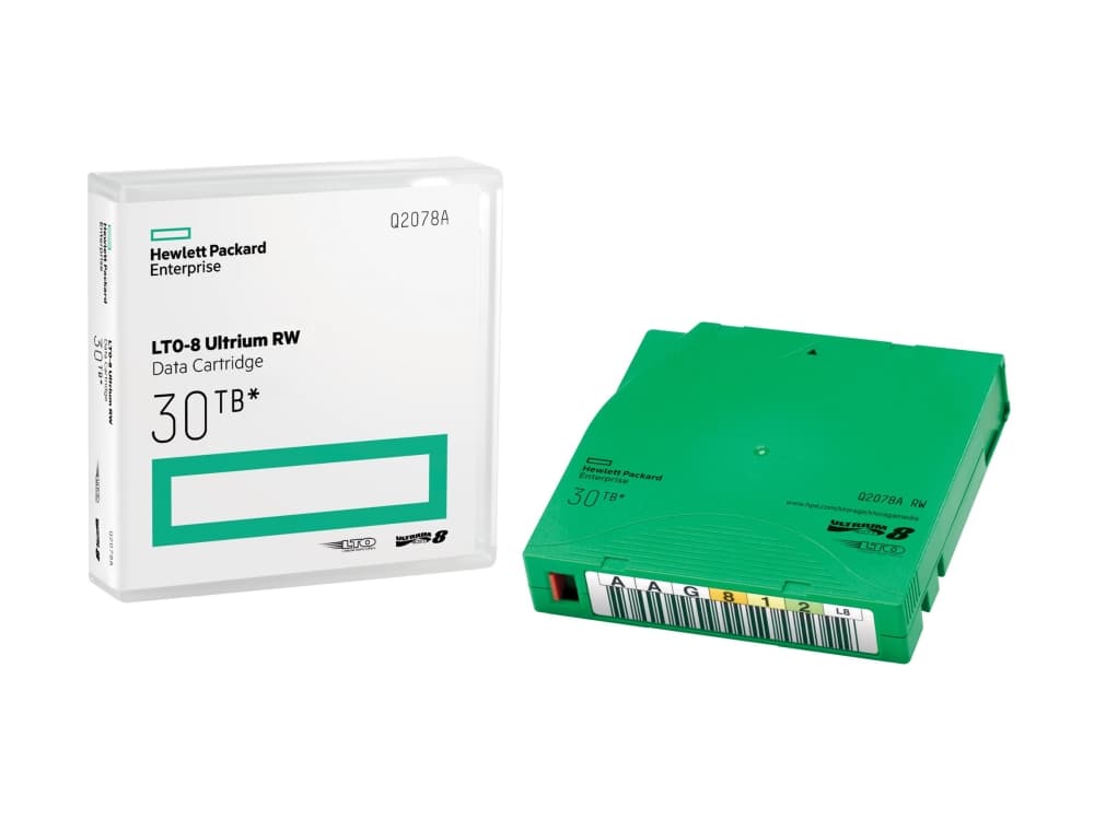 HPE Non Custom Labeled Library Pack - Magasin med patron til databasebibliotek - kapacitet: 20 LTO bånd