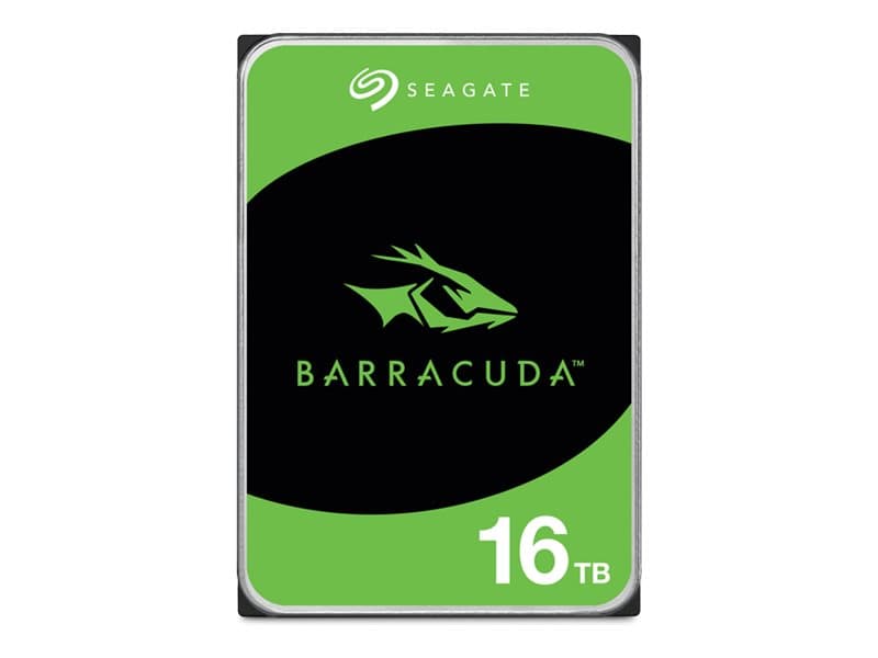Seagate Barracuda 16TB, 16 TB, 7200 RPM, 512 MB, 3.5, SATA