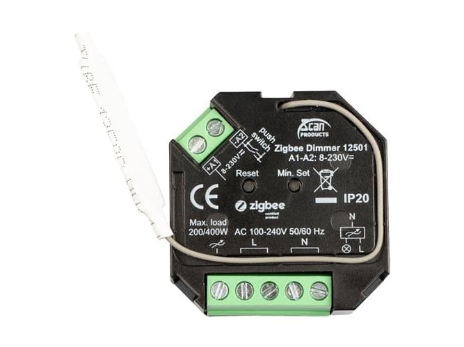 Zigbee 3.0 Box Push Dimmer 200W LED (takareuna)