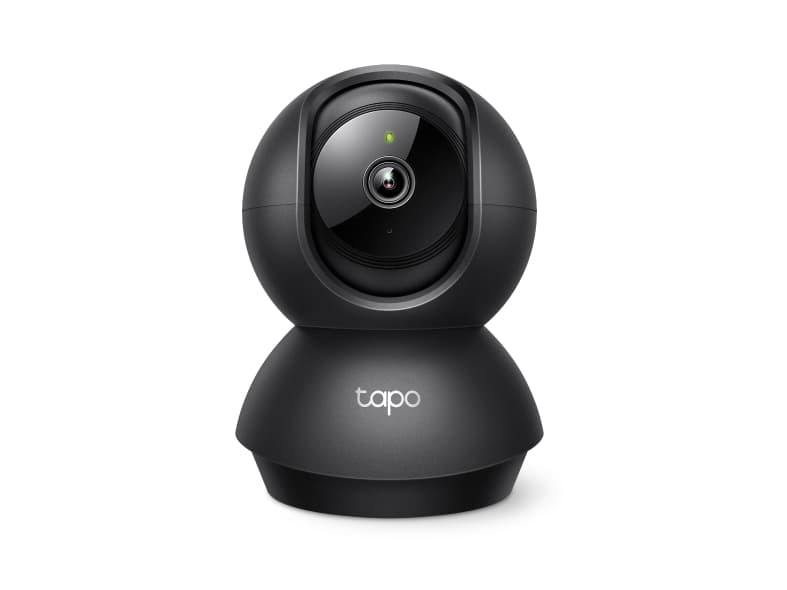 TP-Link TAPO C201, IP-turvakamera, Sisätila, Langallinen & langaton, Pöytä/Seinä, musta, 75.2°