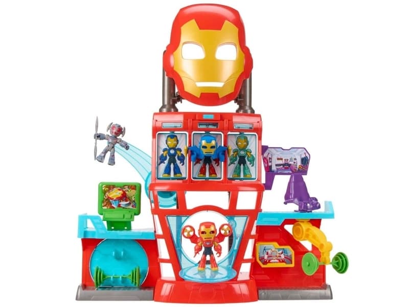 Iron Man & Friends Iron Quarters leksakssats