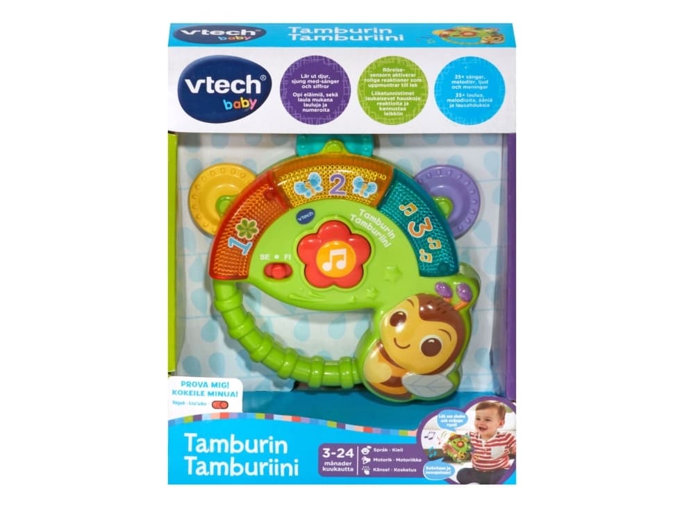Vtech Shaking Sounds trampett SE & FI