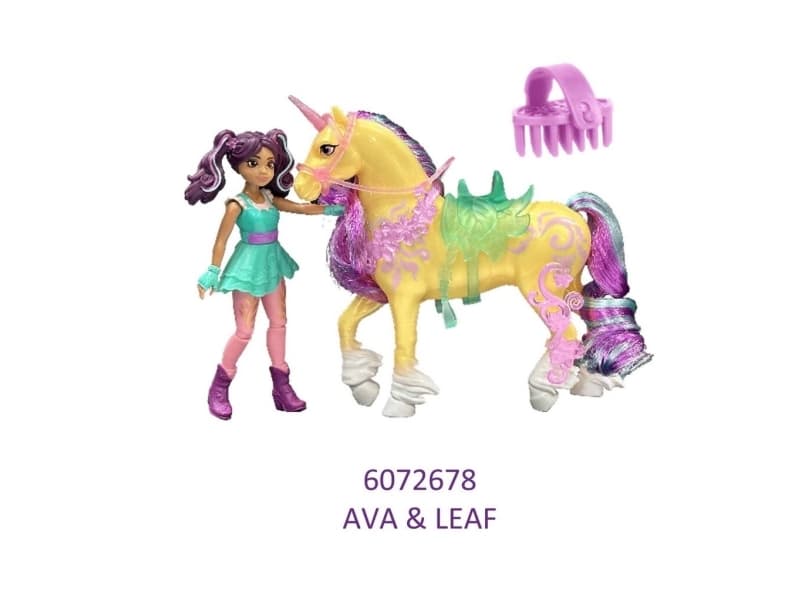 Unicorn Academy Nukke &amp Yksisarvinen V2 - Ava &amp Leaf