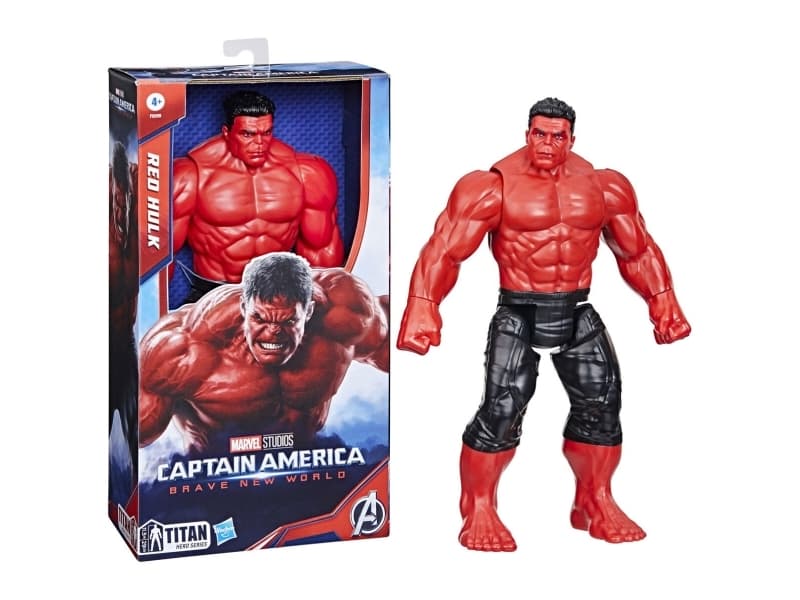 Kostajat Titan Deluxe Punainen Hulk B. Uusi maailma 30 cm