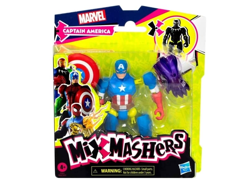 Kostajat MixMashers Basic Fig 12cm - Kapteeni Amerikka