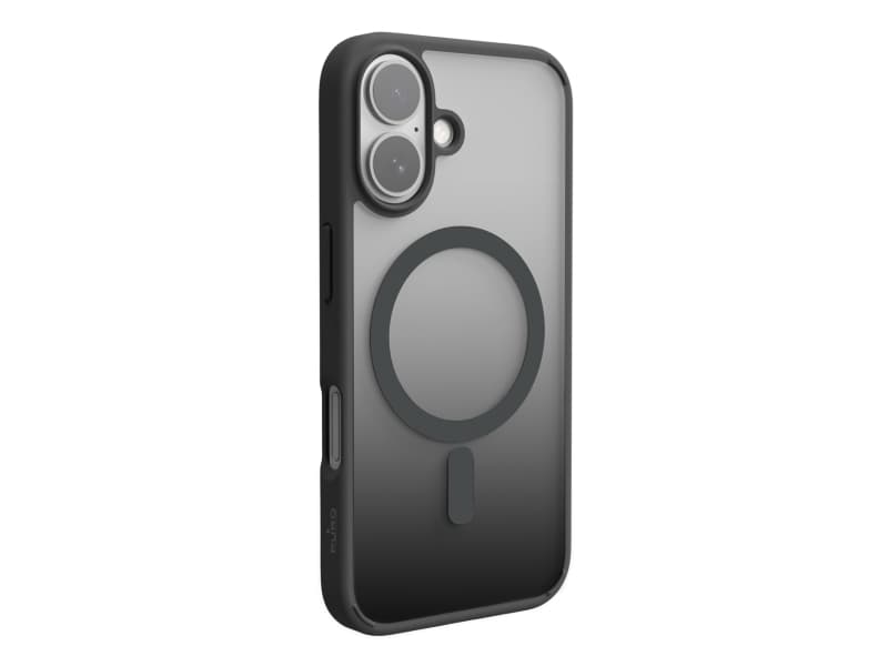 PURO PUIPC1661GRADBLK, Suojus, Apple, iPhone 16, 15,5 cm (6.1), musta