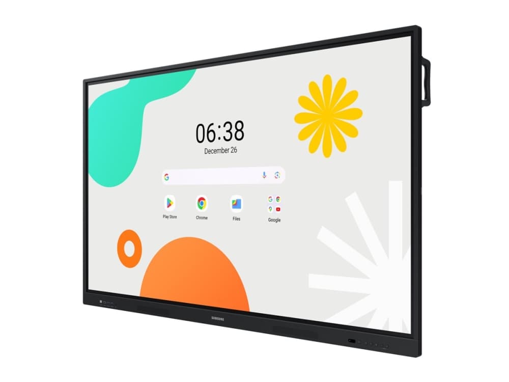 Samsung Interactive Display WA86F - 86 diagonaaliluokan WAF-sarjan LED-taustavalaistu LCD-paneelinäyttö - opetus/yritystoiminta - kosketusnäyttö (monikosketuskäyttö) - Android - 4K UHD (2160p) 3840 x 2160 - musta