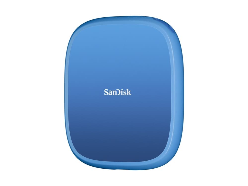 SanDisk SDSSDE62C-2T00-G25, 2 TB, USB Type-C, 3.2 Gen 2 (3.1 Gen 2), 1000 MB/s, Sininen