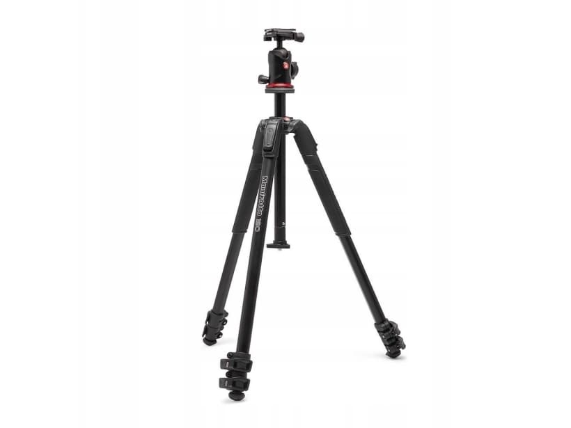Manfrotton jalustasarja MK190X3-Q6T AS Alu kuulapääsarja