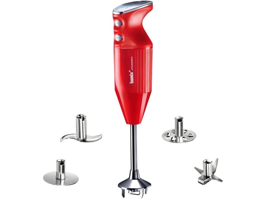Bamix MAXX, Upotettava sekoitin, 350 W, Punainen