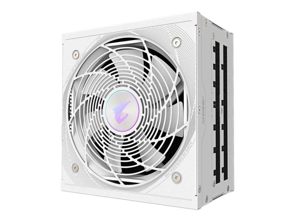 GIGABYTE AORUS ELITE P1000W ICE, 1000 W, 100 - 240 V, 50/60 Hz, 15 - 6.5 A, Aktiivinen, 125 W