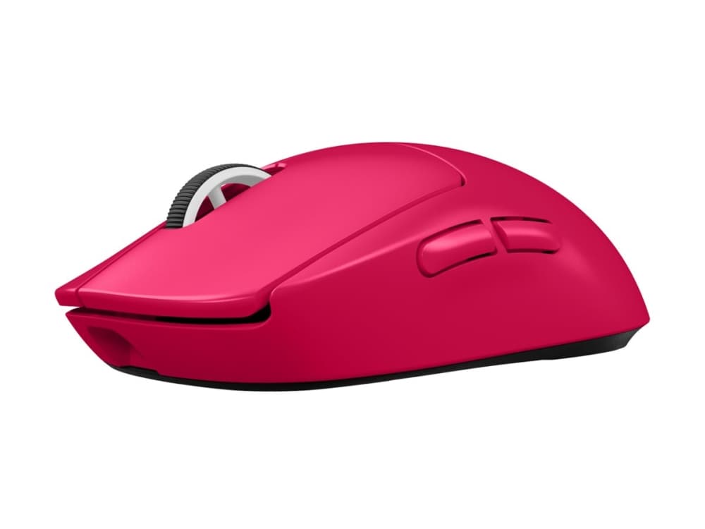 Logitech G PRO X SUPERLIGHT 2 - Hiiri - pelihiiri - optinen - 5 painiketta - langaton - 2,4 GHz - USB Logitech LIGHTSPEED -vastaanotin - vaaleanpunainen väri