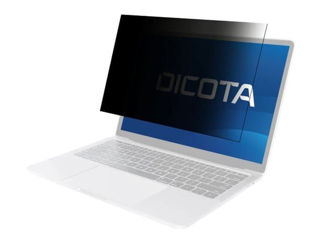 DICOTA Privacy Filter 2-way, 33,8 cm (13.3), 16:9, Näyttö/kannettava tietokone, Kehyksetön näytön yksityisyyssuodatin, Kiiltävä/Matta, Anti-blue, Anti-fingerprint, Häikäisynesto, Yksityisyys