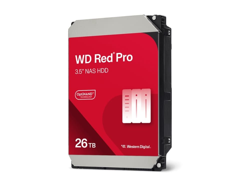 Western Digital Red Pro WD260KFGX, 26 TB, 7200 RPM, 512 MB, 3.5, Serial ATA III