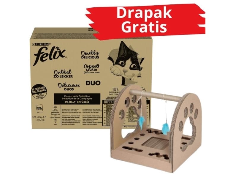 Purina FELIX Fantastic Duo Mix 120x85 g