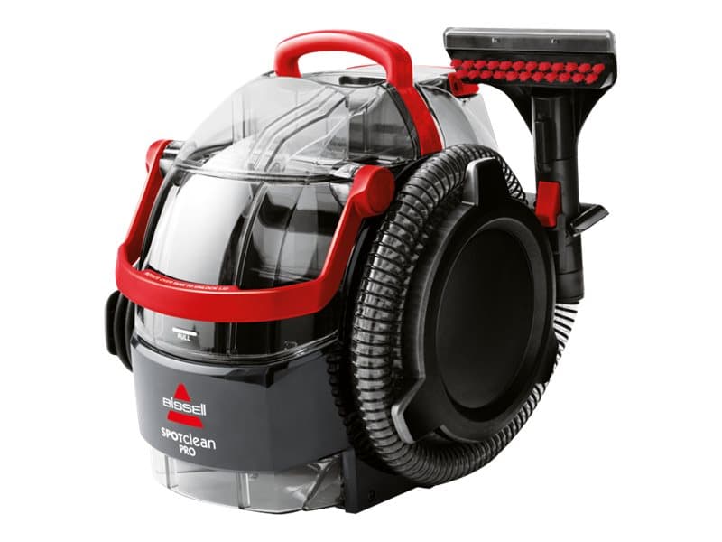 BISSELL SpotClean Pro 1558N - Matonpuhdistin - säiliö - punainen/musta