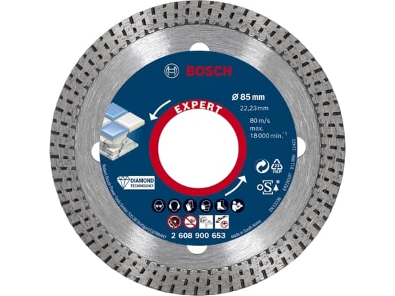Bosch 2 608 900 653, Katkaisulaikka, Kivi, Diamond, Bosch, Sininen, Harmaa, Pyöreä