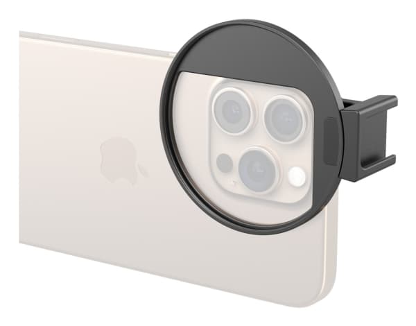 SmallRig 5174, Linssisovitin, musta, Alumiini, Silikoni, Universaali, 75 mm, 70 mm