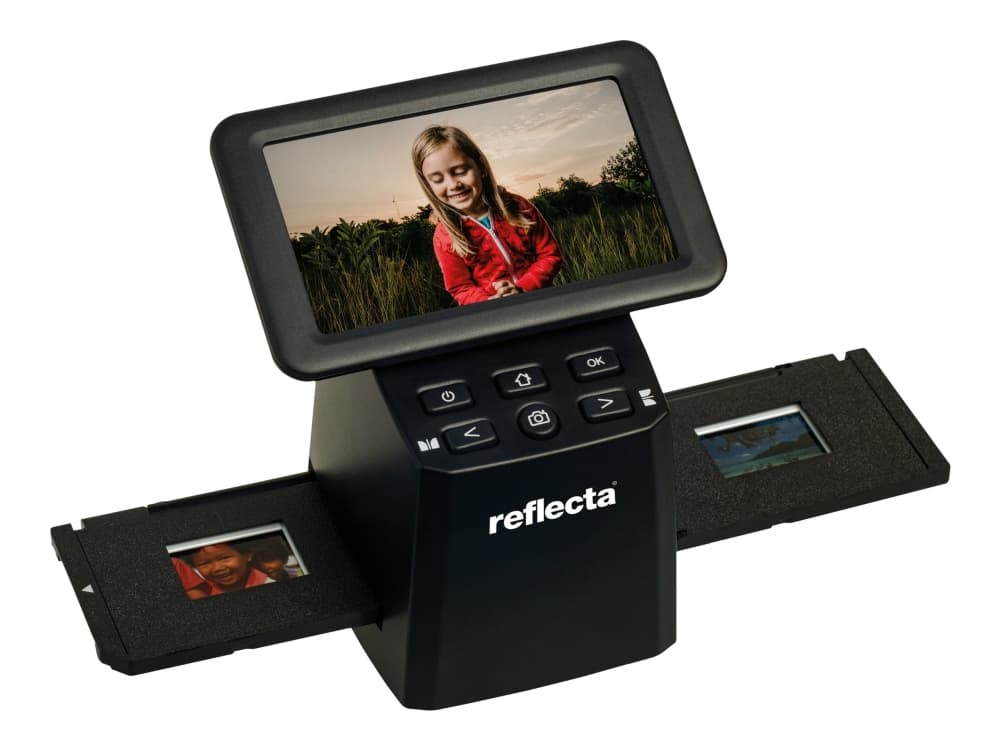 Reflecta x33-Scan, Valokuvaskanneri, Musta, LCD, 12,7 cm (5), CMOS, 1/2.33