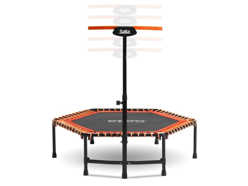 Salta Trampolin Fitness med håndtag, oranssi (805-556)