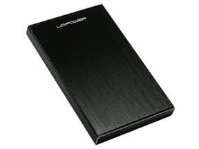 LC-Power LC-25U3-Becrux-C1, HDD-kotelo, 2.5, SATA, Serial ATA II, Serial ATA III, USB-liitettävyys, Musta