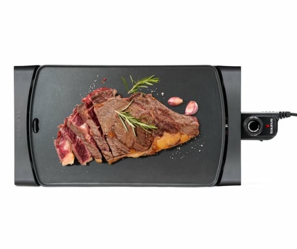 Taurus Steakmax 2600, 1 alue(tta), musta, Suorakulmainen, 490 x 270 mm, Rotaatio, 2600 W