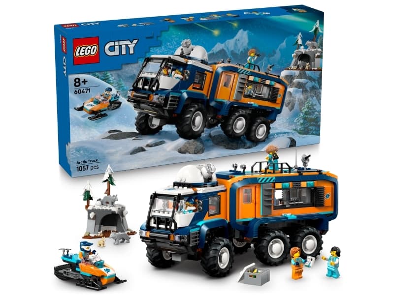 LEGO City 60471 Arktisten tutkimusretkeilijöiden tiedelaboratoriorekka