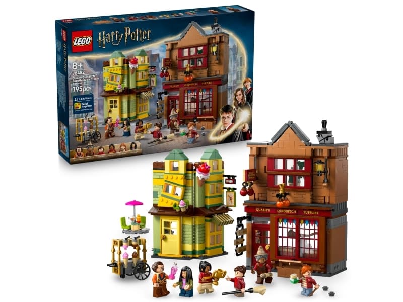 LEGO Harry Potter TM 76452 Hienoja huispausvarusteita ja jäätelöbaari