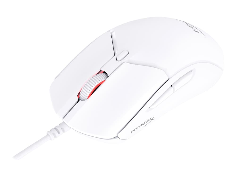 HyperX Pulsefire Haste Gaming Mouse (USB, langallinen, symmetrinen, jopa 26000 dpi, valkoinen)