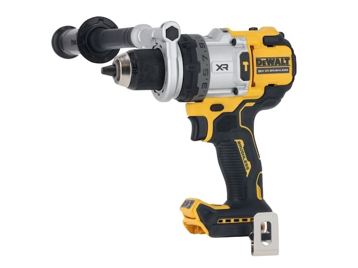 DeWALT DCD1007NT-XJ, Pistooliporakone, Avaimeton, Harjaton, musta, Keltainen, 1,3 cm, 2250 RPM - SOLO