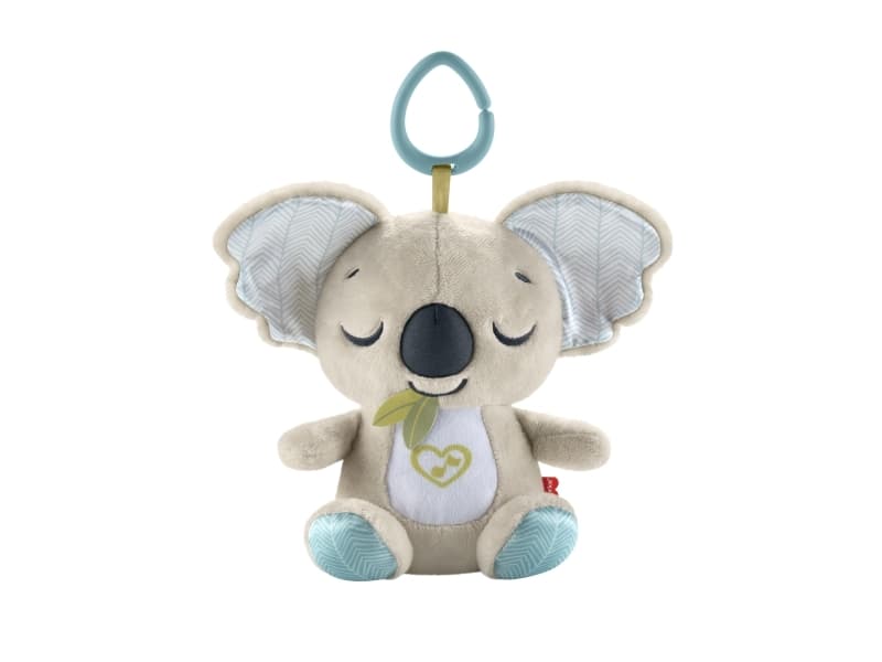 Fisher-Price On-The-Go Koala Soother, Lelukoala, 0 vuosi/vuosia, Interaktiivinen, Tuottaa ääntä, AAA, Sisältää paristot
