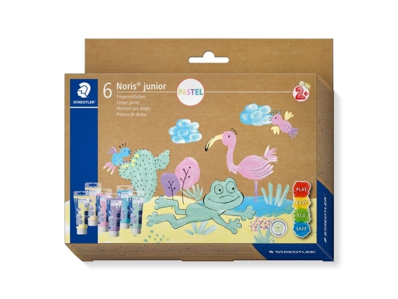 Staedtler 8816P C6, Sininen, Minttu, Oranssi, Vaaleanpunainen, Purppura, Keltainen, Pastellimaali, Tahna (aine), 6 kpl |