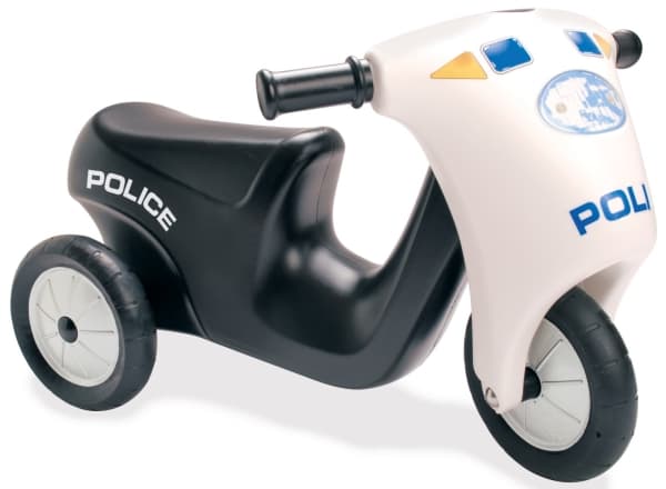 Dantoy poliisi moottoripyörä kumipyörillä