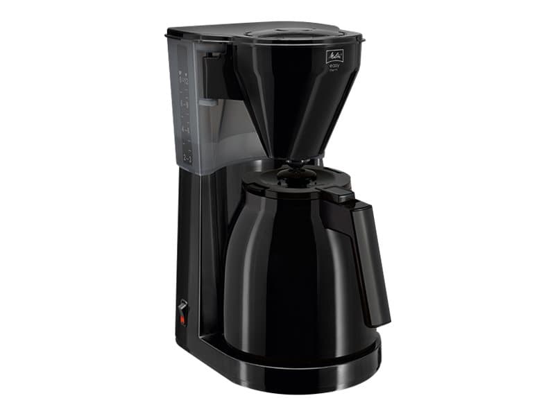 Melitta 1023-06, Suodatinkahvinkeitin, Jauhettu kahvi, 1050 W, Musta
