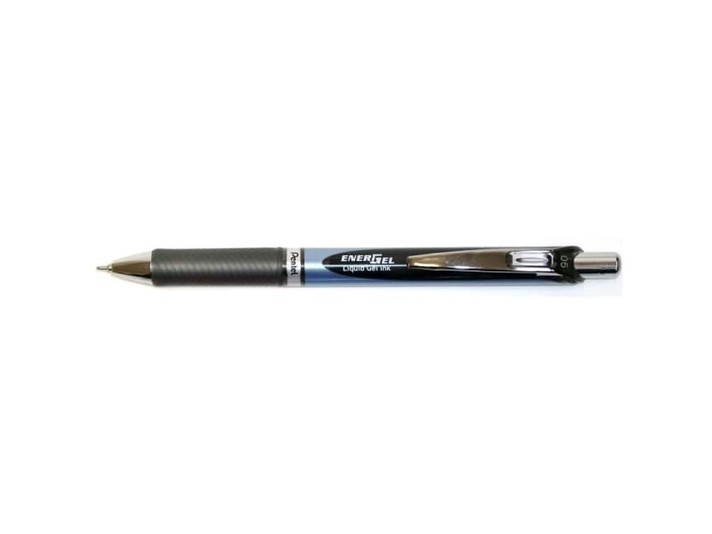 Pentel EnerGel -kuulakärkikynä 0,5 mm musta BLN75-A - (12 kpl)