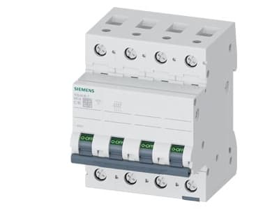 Siemens 5SL66167 5SL6616-7 Ledningssikkerhedsafbryder 16 A 400 V