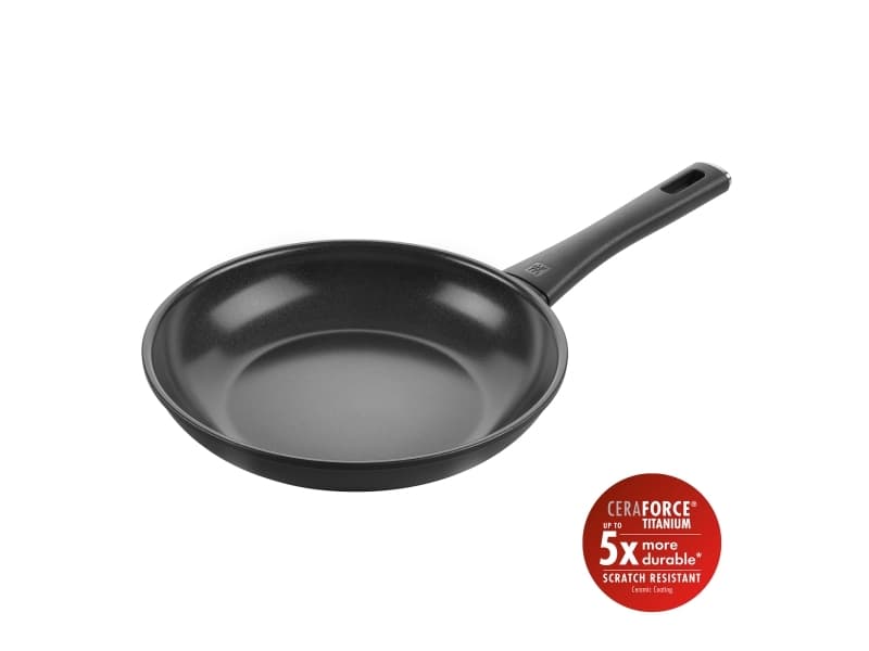 ZWILLING Madura Plus keraaminen paistinpannu, 24 cm, alumiini, titaanivahvisteinen keraaminen tarttumaton pinnoite