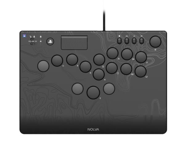 PS5/PC NOLVA mekaaninen arcade-ohjain, jossa on kaikki painikkeet
