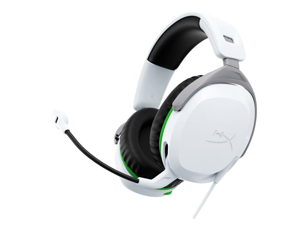 HyperX CloudX Stinger 2 Gaming Headset (kuulokkeet, langalliset, kääntyvät korvakupit, valkoinen)