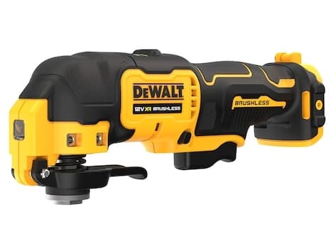 DeWALT DCS353NT-XJ, Leikkuu, Harjaton, musta, Keltainen, Akku, 12 W, 840 g - SOLO