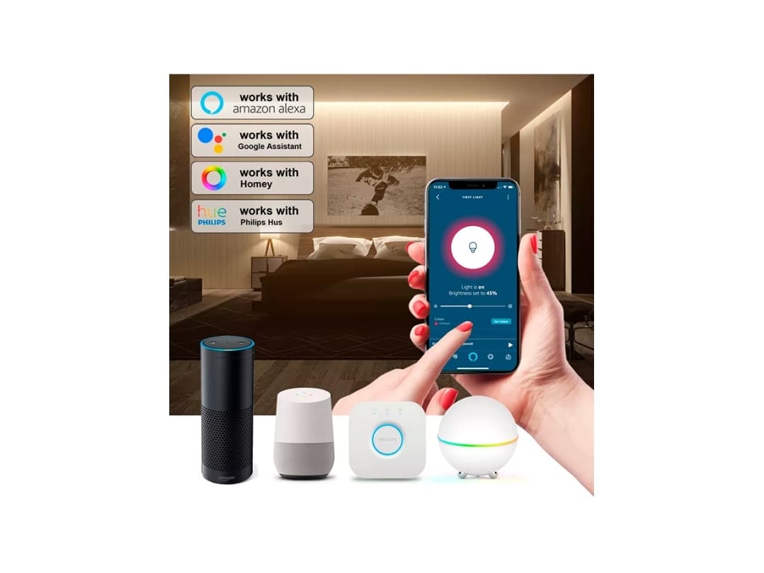 Light Solutions Zigbee Corded Dimmer - Footswitch - Black