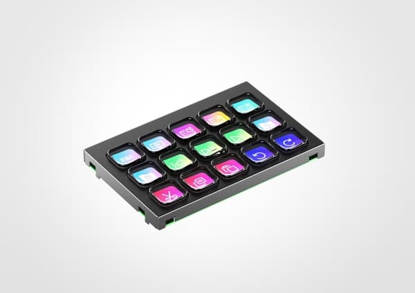 Elgato Stream Deck, musta, 15 painikkeet, 107 mm, 20 mm, 70 mm, 115 g