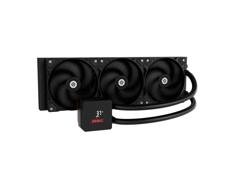 Enermax ELC-LMIV360-SF, Nestejäähdytyspakkaus, 12 cm, musta