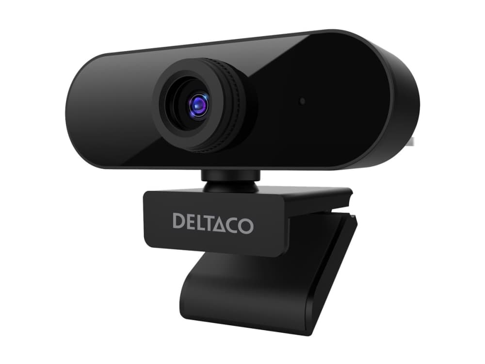 DELTACO W-100 - Konferenssikamera - väri - ääni
