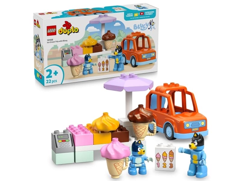 LEGO DUPLO Bluey 10458 Jäätelöretki Blueyn kanssa