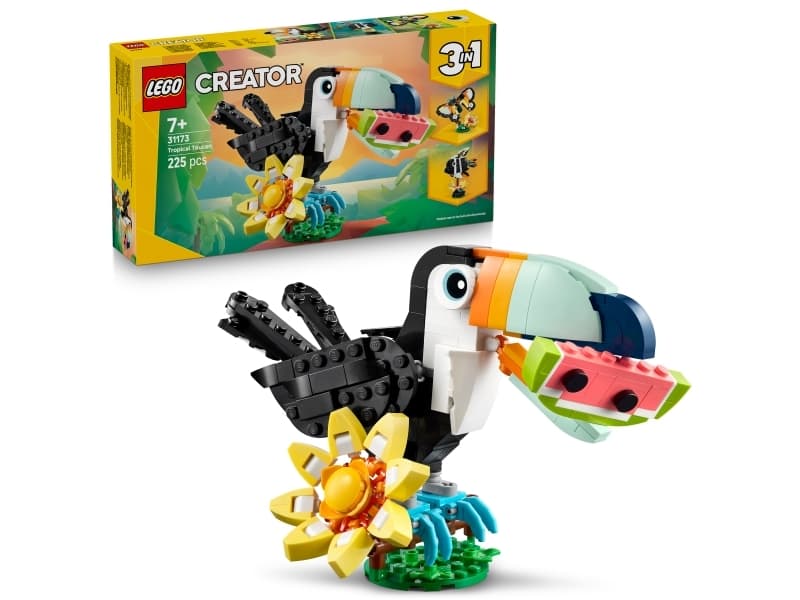 LEGO® Creator 31173 Villieläimet: Trooppinen tukaani