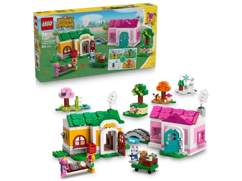 LEGO Animal Crossing 77057 Luovat talot: Hauskat vuodenajat